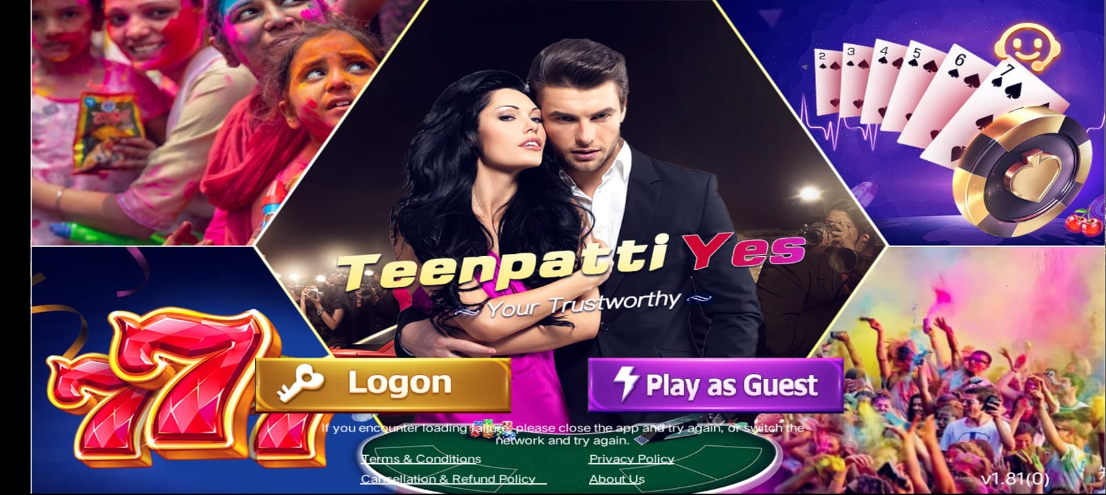 CREATE ACCOUNT IN TEEN PATTI YES APP