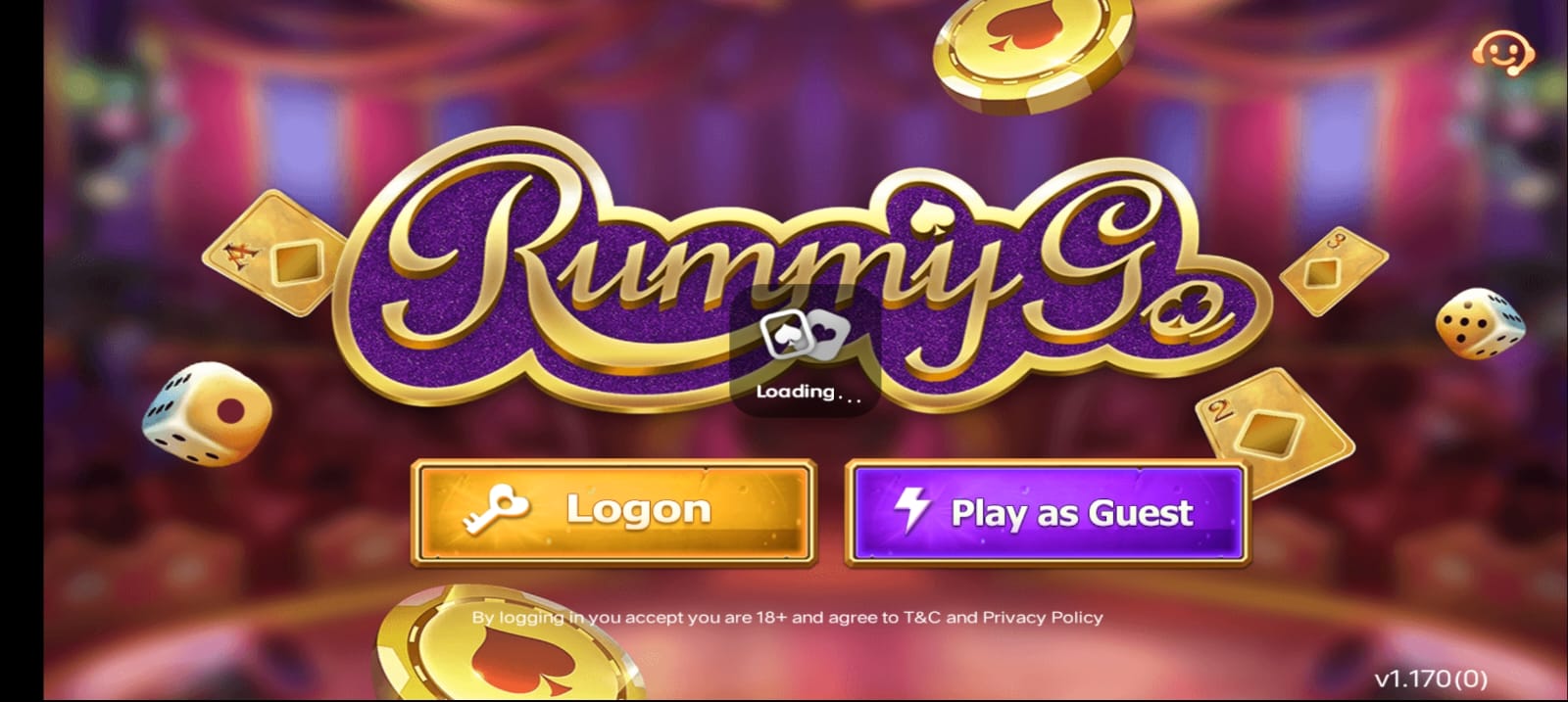 Register Rummy Go App